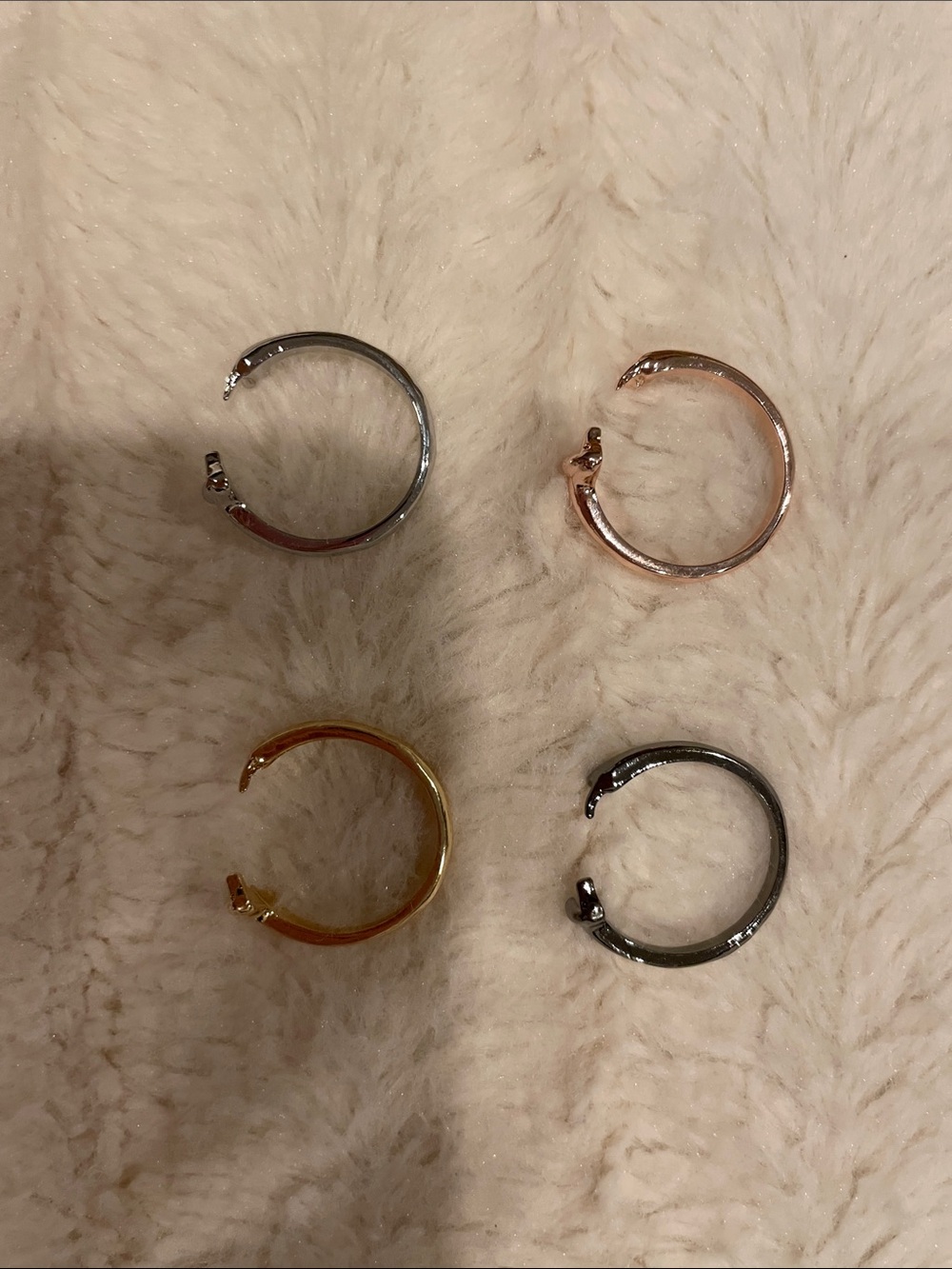 Dachshund dog lover ring set or lot